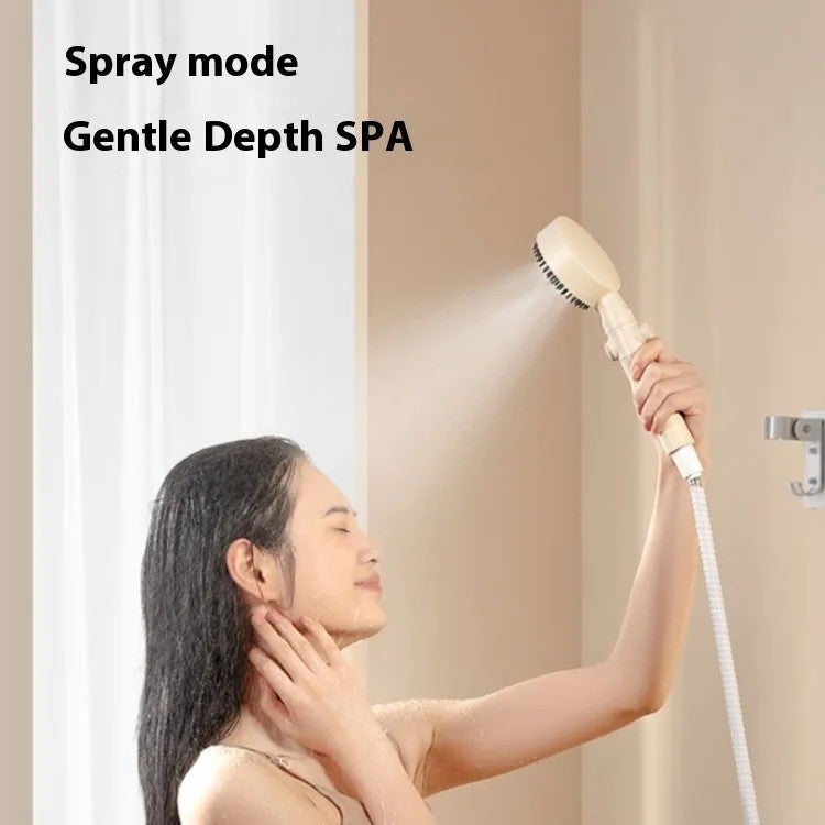 Bluejw Supercharged Modern Design Handheld Shower Head - Ceramic & Stainless Steel Bath Spray for Hotel Bidets - High Pressure ABS Plastic Rain Shower Handheld - Image 5